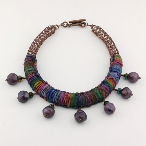 Rose collage  Dangle