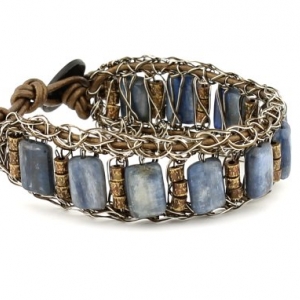 Narrow Kyanite Cuff
